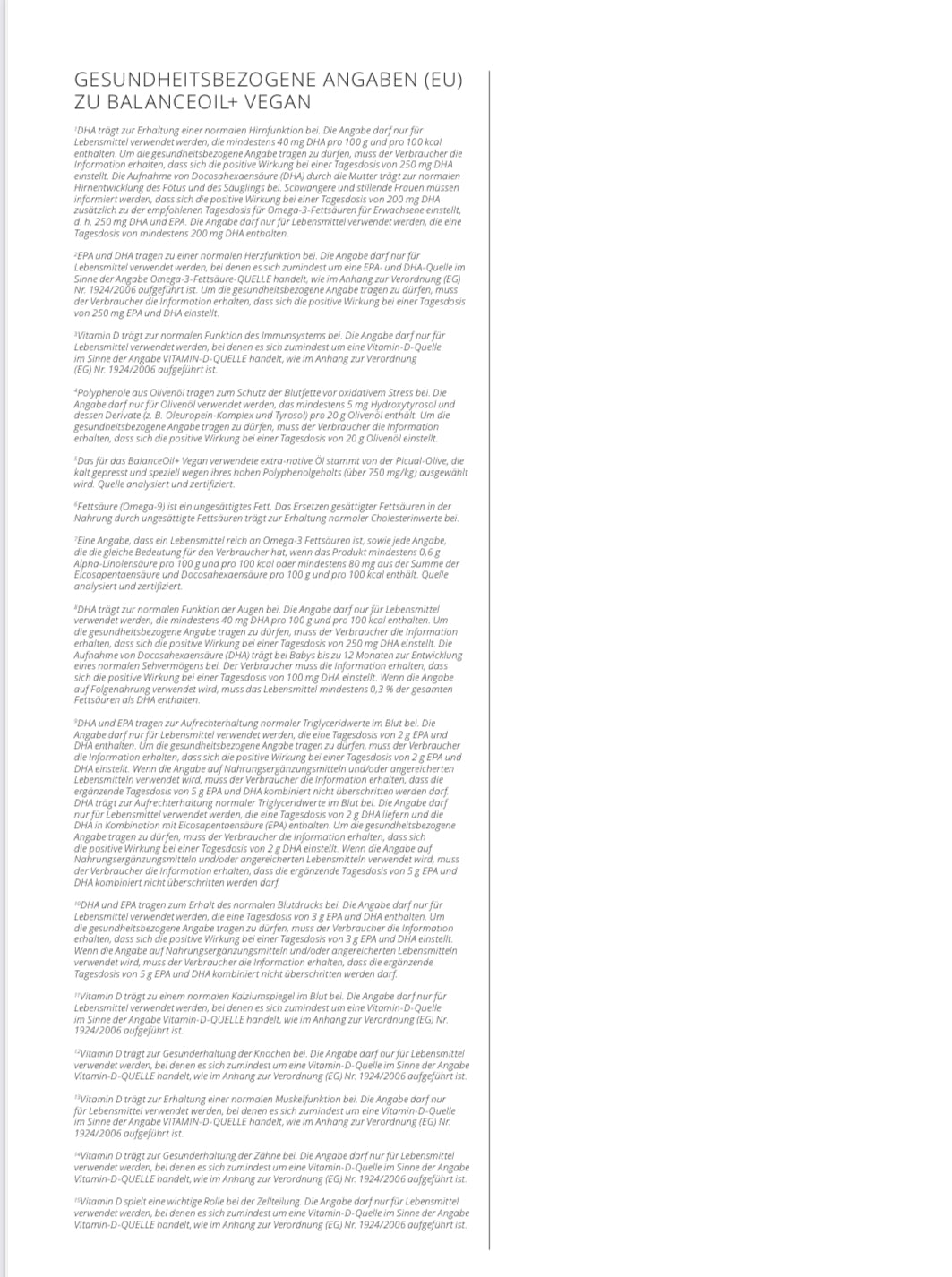 BalanceOil+ Vegan Veganes Omega-3 Balance-Öl mit Zitronengeschmack – Für Deine innere Balance & Gesundheit.