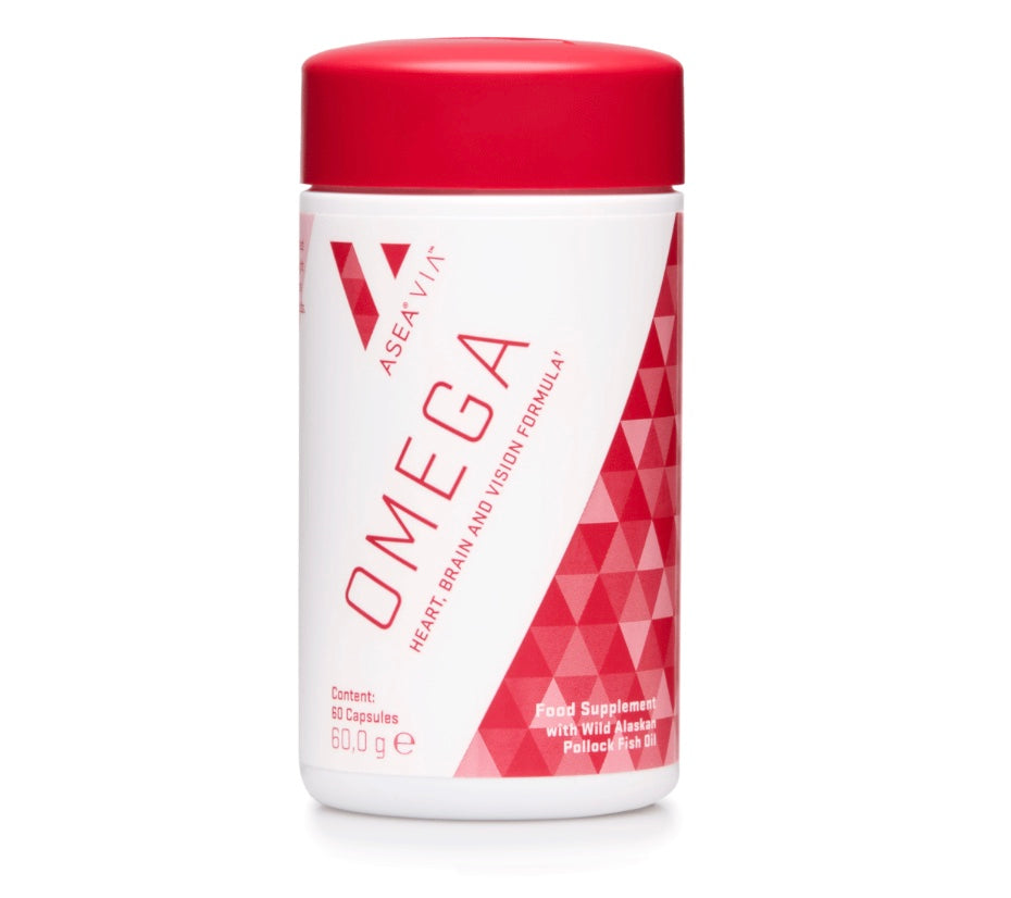 ASEA® VIA™ Omega. ASEA VIA™ Omega – Reines Fischöl für Herzgesundheit, klares Denken & gute Sehkraft.