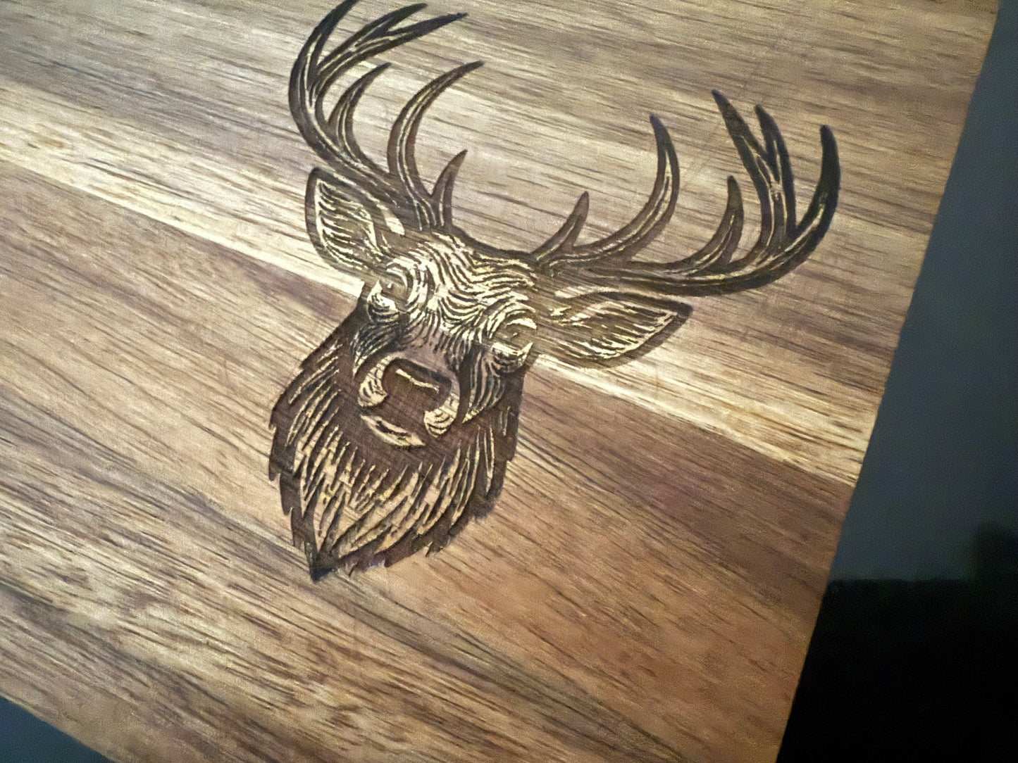 Personalisierte gravierte Holz-Schneidebretter 20cm x 30cm