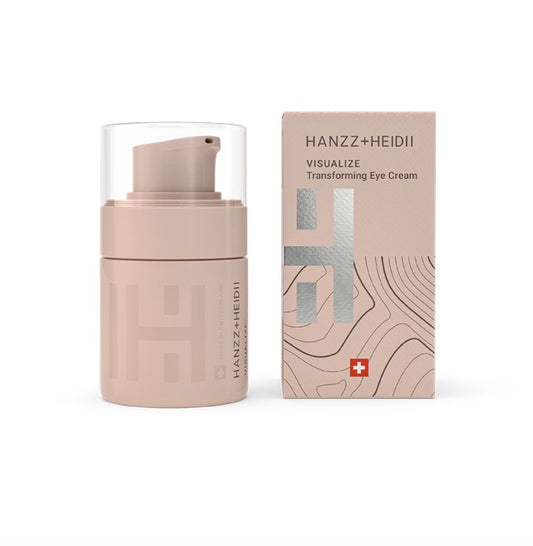 VISUALIZE Eye Cream.Hanz+Heidi VisualEye – Schweizer Anti-Aging Augenpflege für strahlende Augen