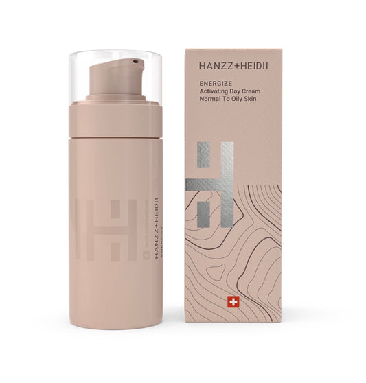ENERGIZE Day Cream Aktivierende Tagescreme für normale bis fettige Haut – Schweizer Energie für Deine Haut.