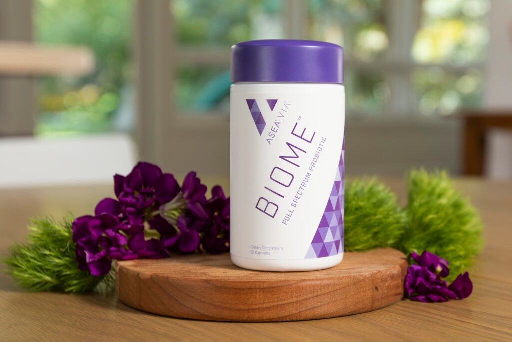 ASEA® VIA™ Biome ASEA VIA™ Biome – Pro- und Präbiotika für eine gesunde Darmflora & starke Abwehrkräfte.